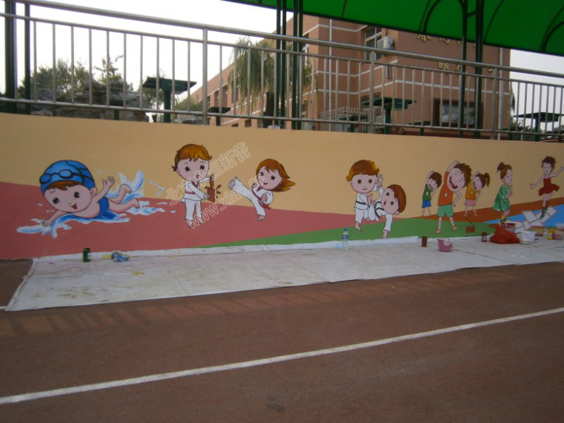 順義馬坡二小墻繪